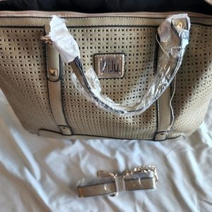 Large Piju Pale Bronze Satchel